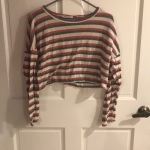 Thin cropped sweater